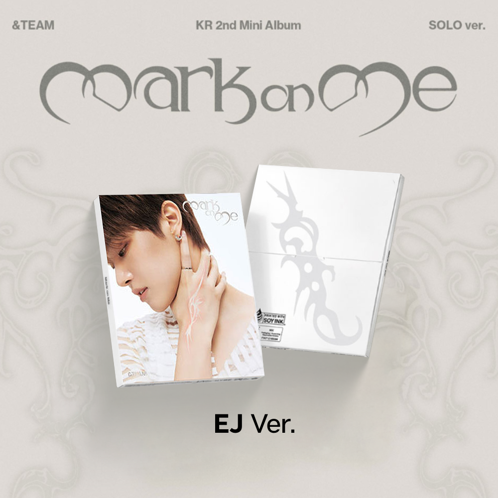 ANDTEAM - Mark on Me 2nd KR Mini Album SOLO Ver - EJ Ver - Main Image