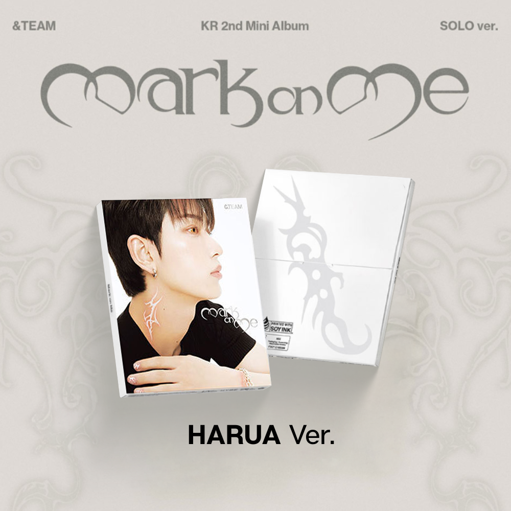 ANDTEAM - Mark on Me 2nd KR Mini Album SOLO Ver - HARUA Ver - Main Image