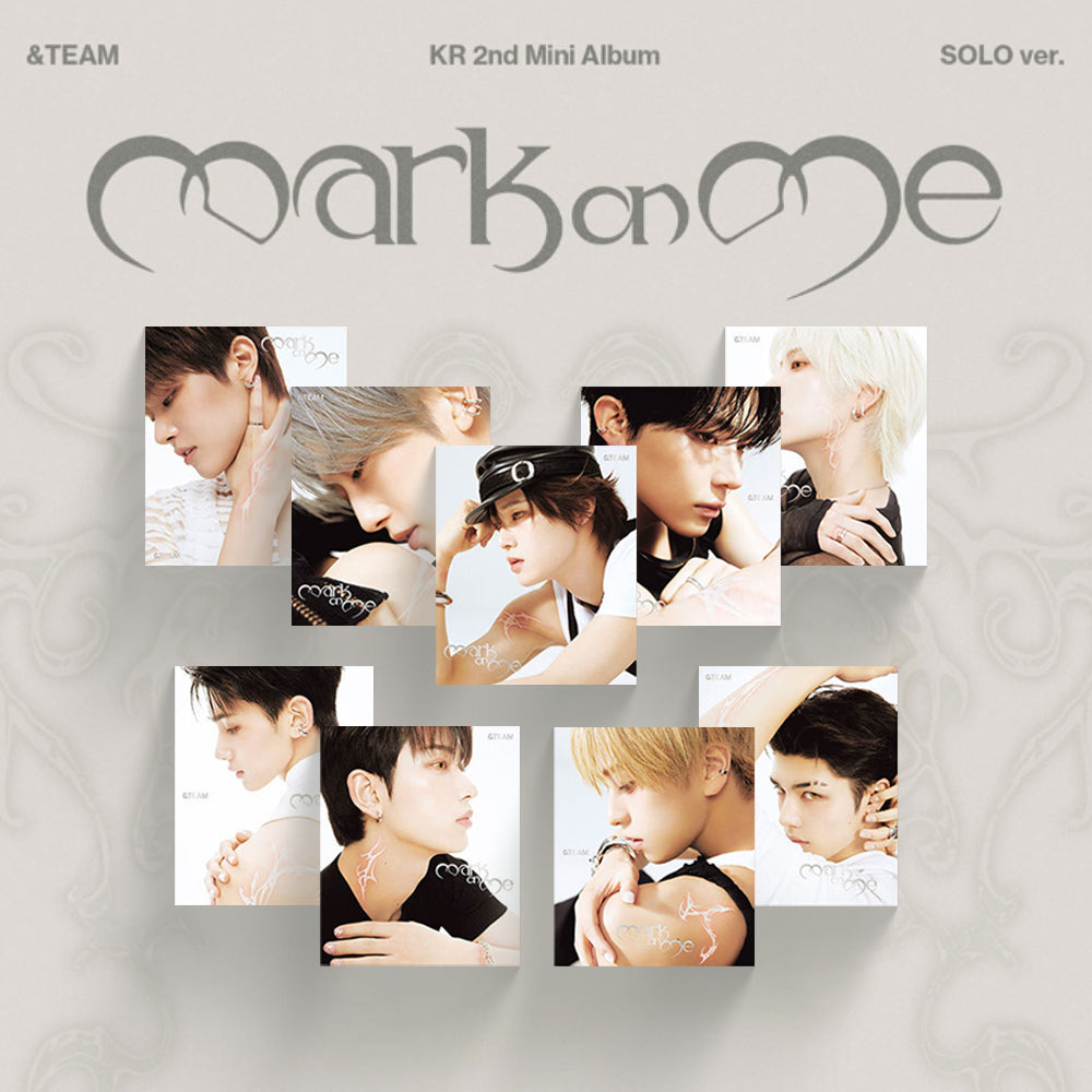 ANDTEAM - Mark on Me 2nd KR Mini Album SOLO Ver - Main Image