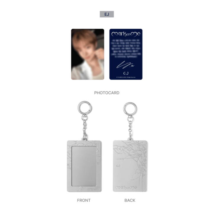ANDTEAM Photocard Holder Mark on Me KR 2nd Mini Album POP UP Official MD EJ Ver - main image
