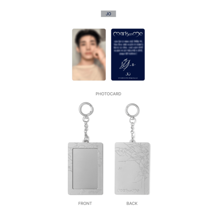 ANDTEAM Photocard Holder Mark on Me KR 2nd Mini Album POP UP Official MD JO Ver - main image