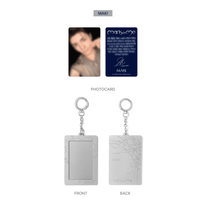 ANDTEAM Photocard Holder Mark on Me KR 2nd Mini Album POP UP Official MD MAKI Ver - main image