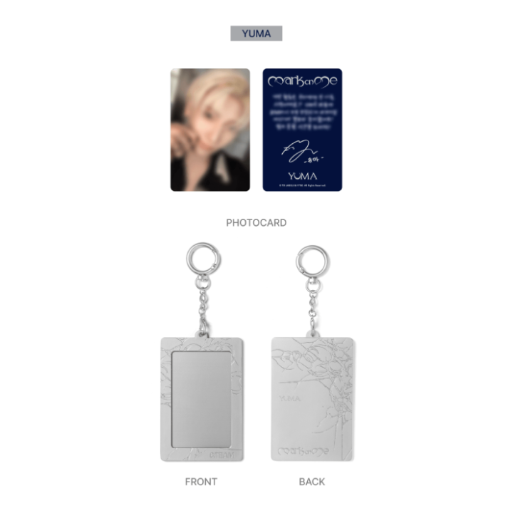 ANDTEAM Photocard Holder Mark on Me KR 2nd Mini Album POP UP Official MD YUMA Ver - main image