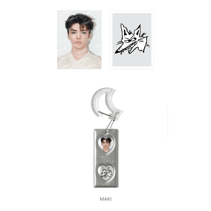 ANDTEAM Photoframe Carabiner Mark on Me KR 2nd Mini Album POP UP Official MD MAKI Ver - main image