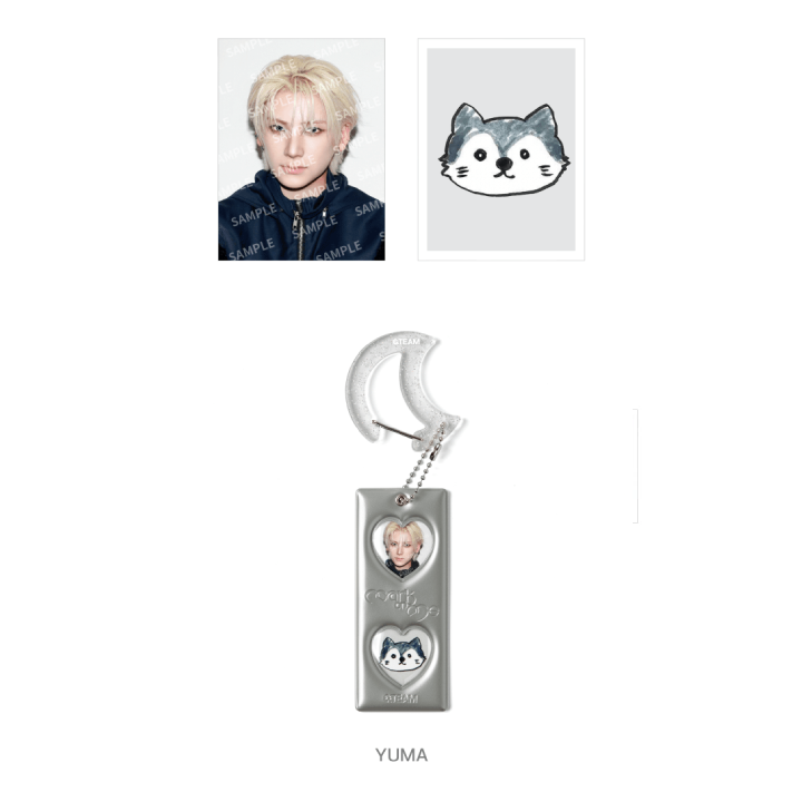 ANDTEAM Photoframe Carabiner Mark on Me KR 2nd Mini Album POP UP Official MD YUMA Ver - main image