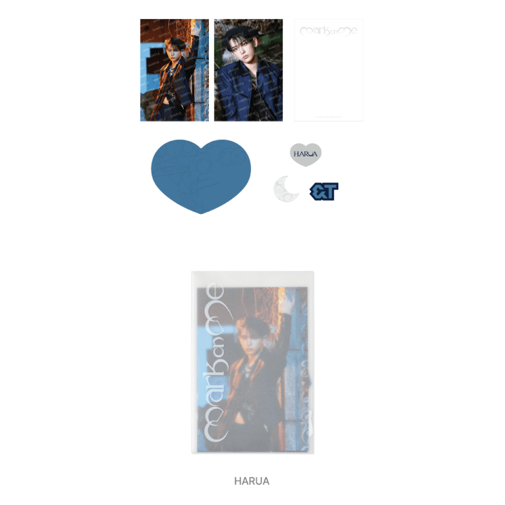 ANDTEAM Postcard and Sticker Set Mark on Me KR 2nd Mini Album POP UP Official MD HARUA Ver - main image