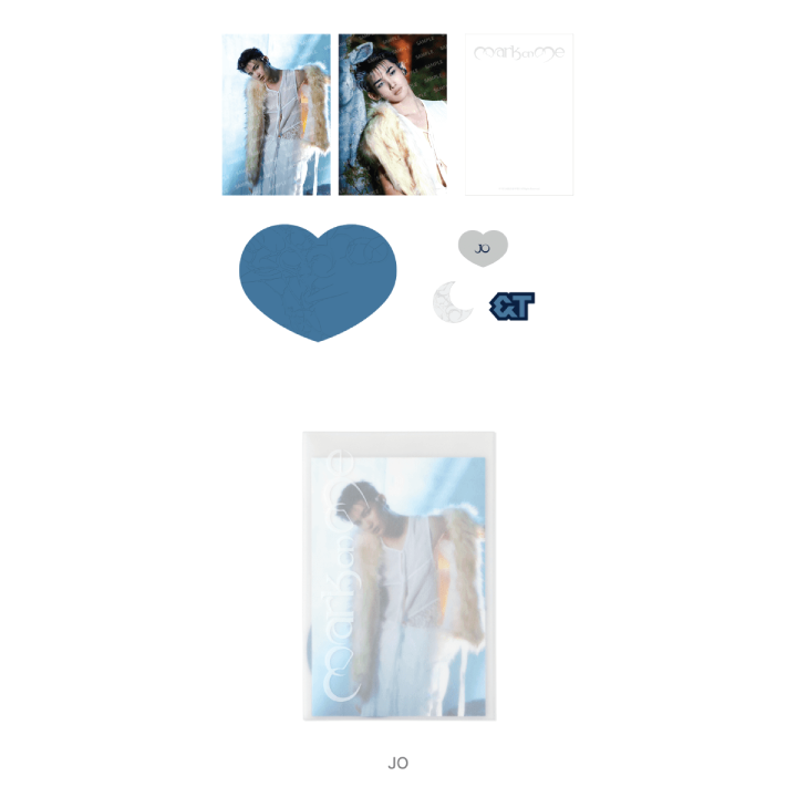 ANDTEAM Postcard and Sticker Set Mark on Me KR 2nd Mini Album POP UP Official MD JO Ver - main image