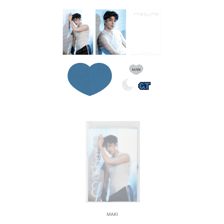ANDTEAM Postcard and Sticker Set Mark on Me KR 2nd Mini Album POP UP Official MD MAKI Ver - main image