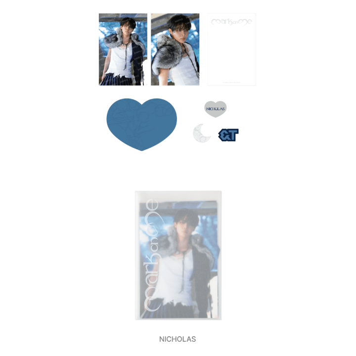 ANDTEAM Postcard and Sticker Set Mark on Me KR 2nd Mini Album POP UP Official MD NICHOLAS Ver - main image