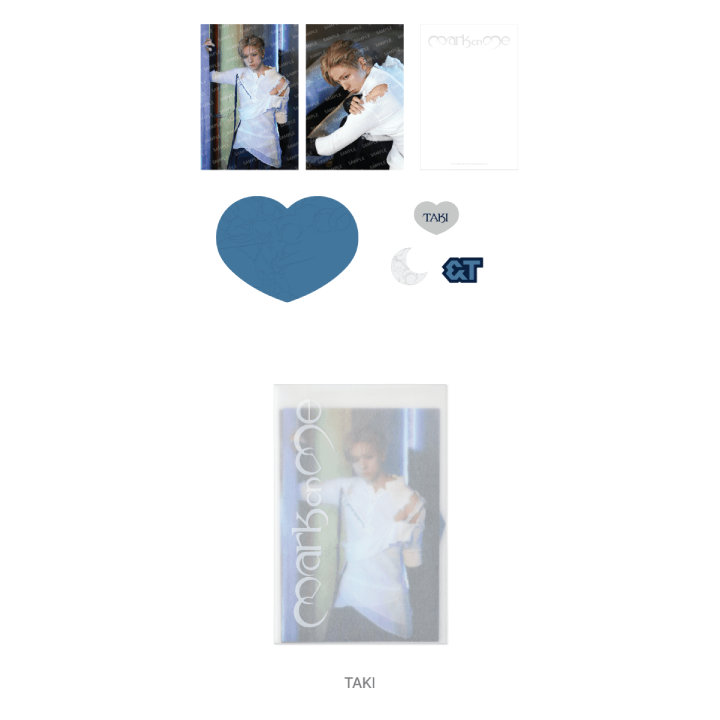 ANDTEAM Postcard and Sticker Set Mark on Me KR 2nd Mini Album POP UP Official MD TAKI Ver - main image