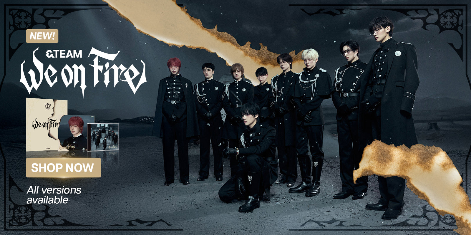 ANDTEAM We On Fire Album - Banner