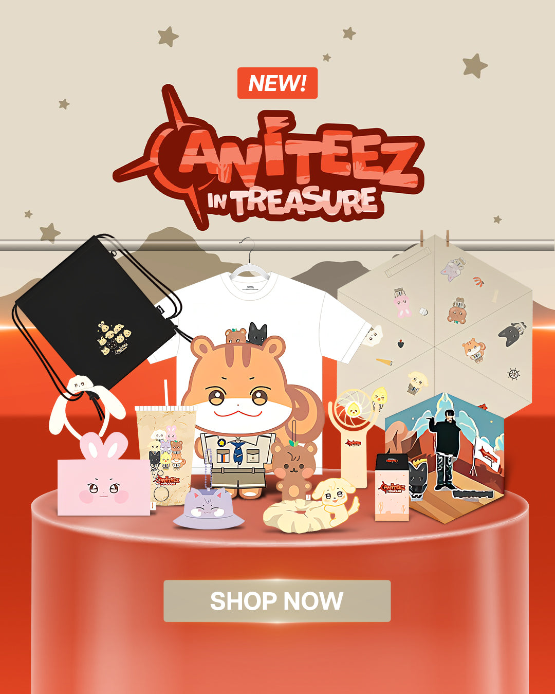 ANITEEZ IN TREASURE Banner Mobile