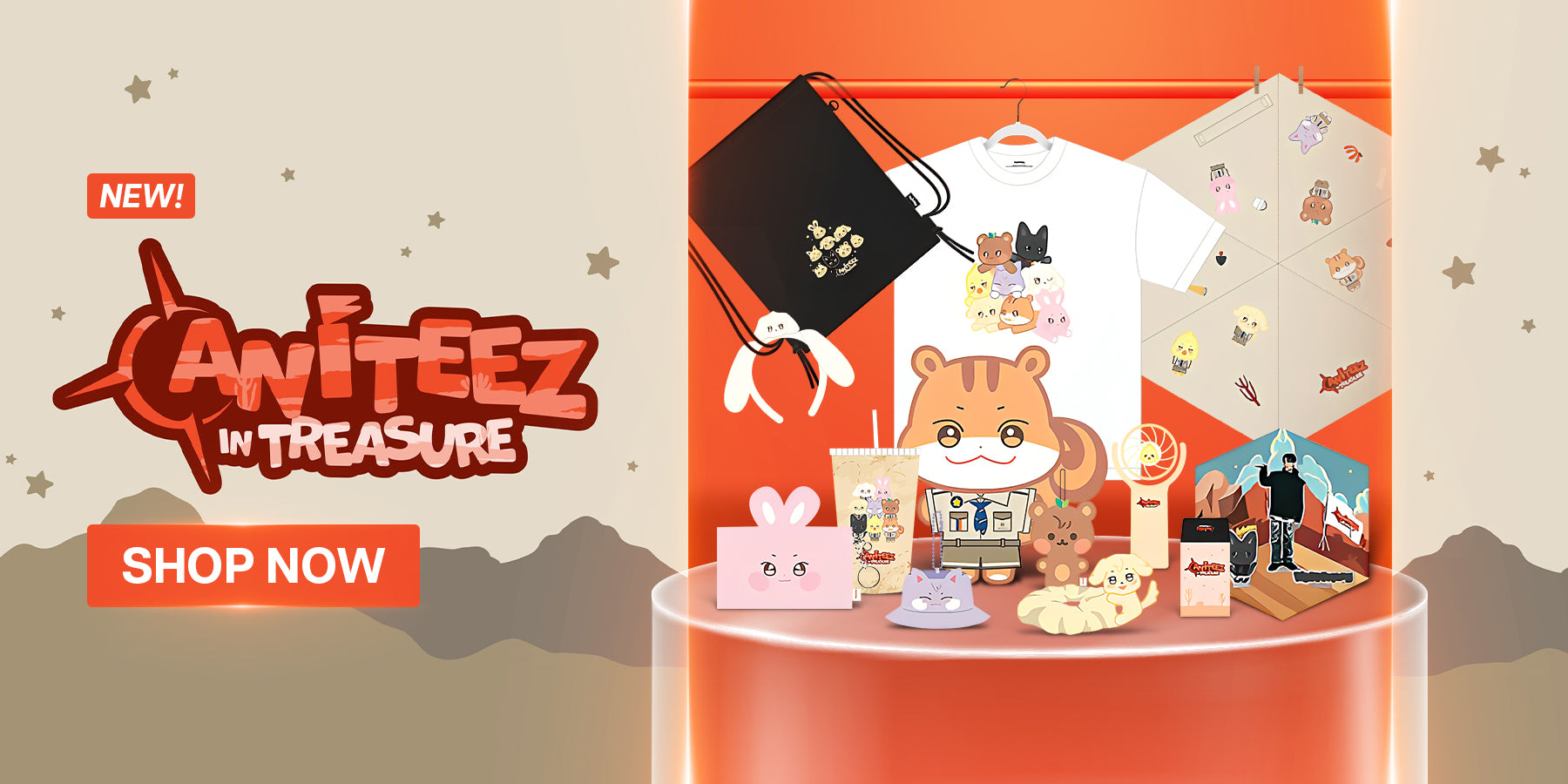 ANITEEZ IN TREASURE Banner