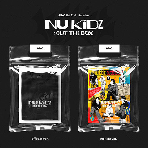 ARrC nu kidz out the box 2nd Mini Album main image