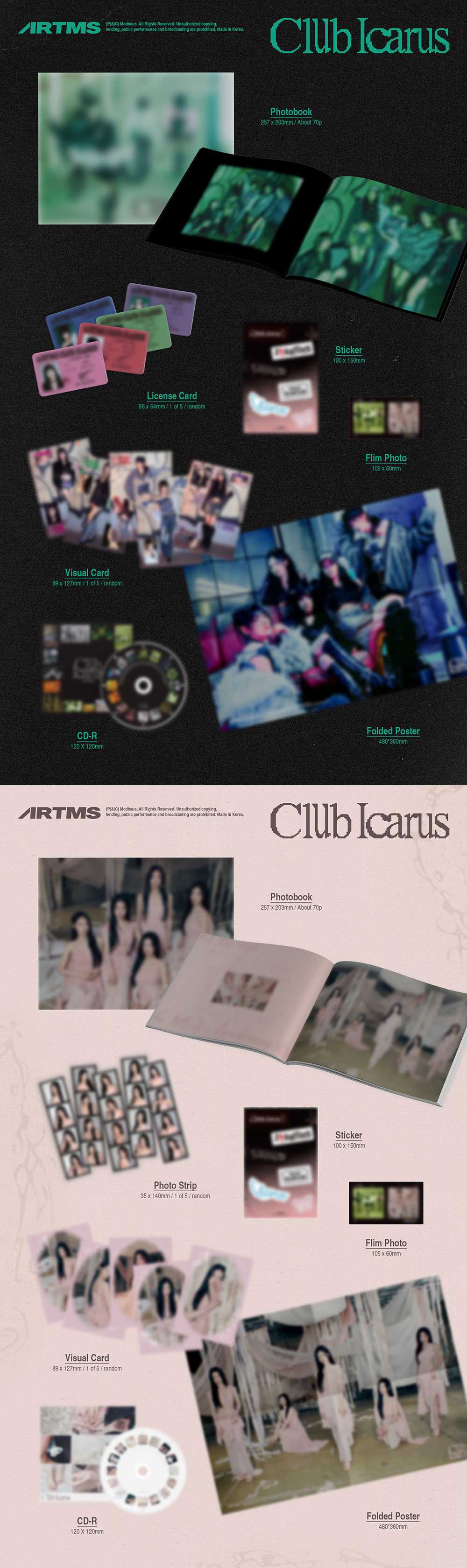 ARTMS - Club Icarus [1st Mini Album]