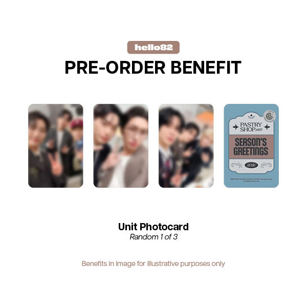 ATEEZ 2026 Seasons Greetings - hello82 POBs