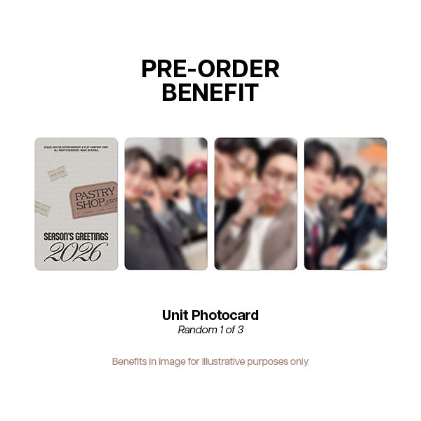 ATEEZ 2026 Seasons Greetings - POBs