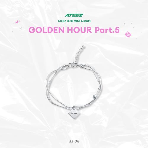 ATEEZ 925 Silver Bracelet GOLDEN HOUR Part 5 POP-UP Store Official MD - main image