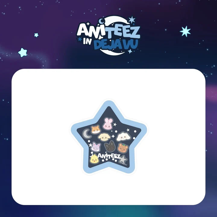 ATEEZ Acrylic Shaker Magnetic Smart Tok ANITEEZ IN DEJAVU POP UP Official MD - main image