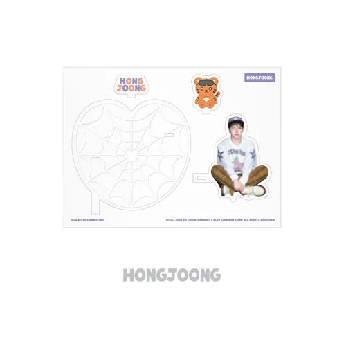 ATEEZ Acrylic Stopper Kit 2026 Fanmeeting ATINYS VOYAGE TINY MYSTERY Official MD HONGJOONG Ver - main image
