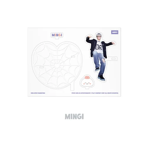 ATEEZ Acrylic Stopper Kit 2026 Fanmeeting ATINYS VOYAGE TINY MYSTERY Official MD MINGI Ver - main image