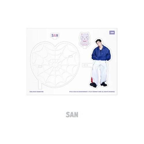ATEEZ Acrylic Stopper Kit 2026 Fanmeeting ATINYS VOYAGE TINY MYSTERY Official MD SAN Ver - main image