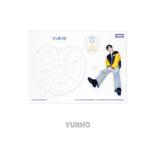 ATEEZ Acrylic Stopper Kit 2026 Fanmeeting ATINYS VOYAGE TINY MYSTERY Official MD YUNHO Ver - main image