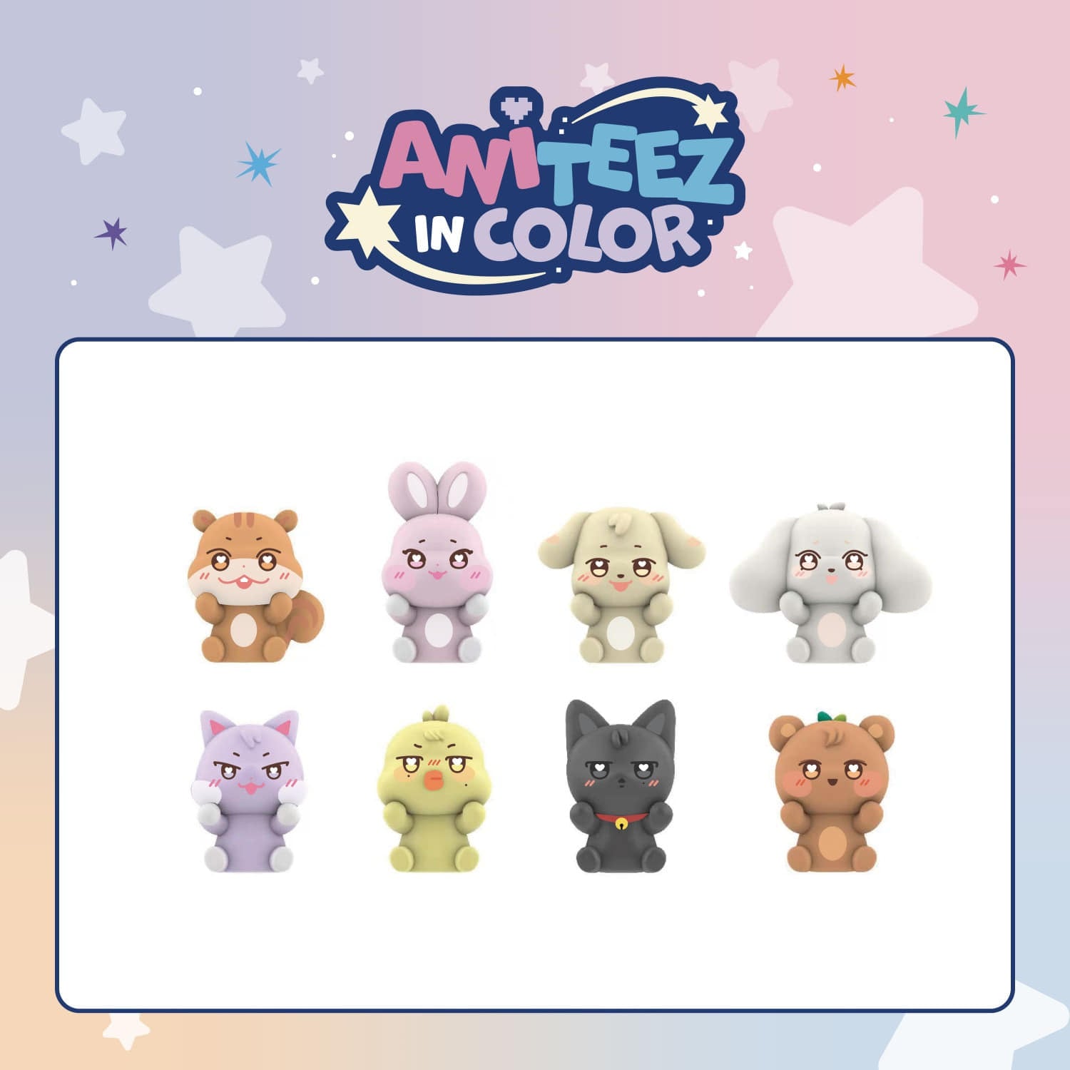 ATEEZ ANITEEZ In Love Figure ANITEEZ IN COLOR Official MD - Main Image