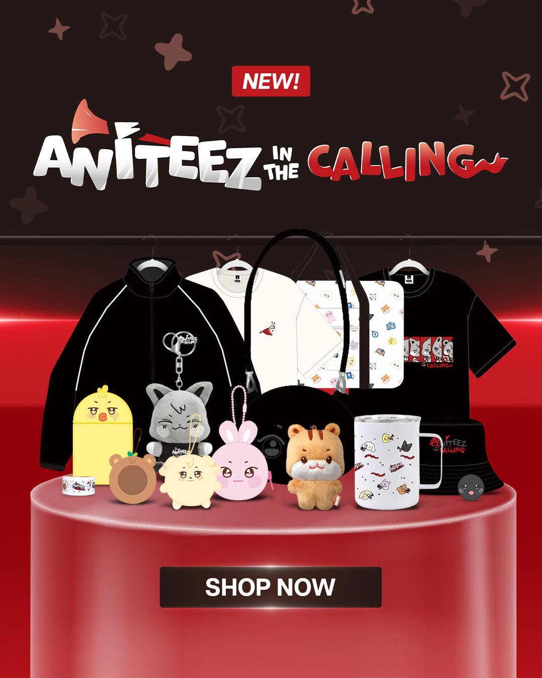 ATEEZ ANITEEZ IN THE CALLING Official MD Banner Mobile