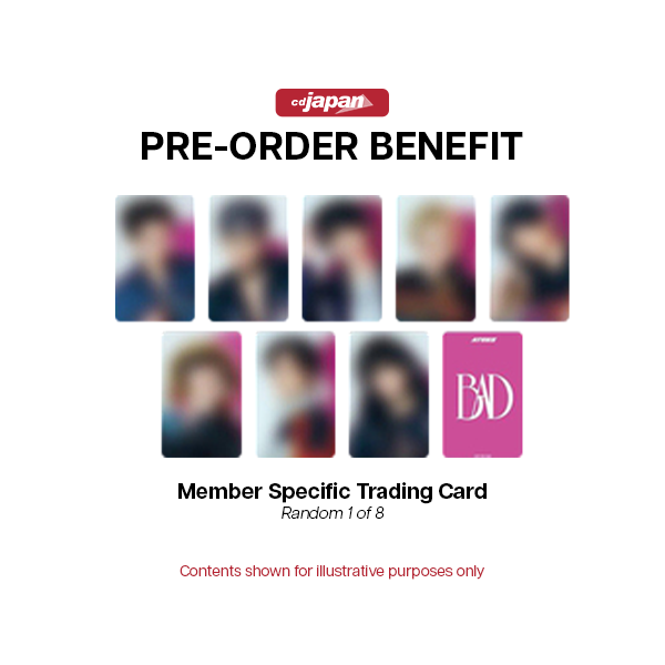 ATEEZ - BAD 5th JP Single Album - CDJapan POBs