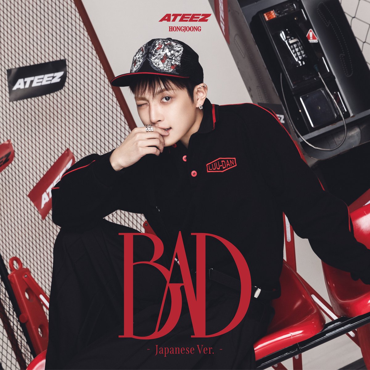 ATEEZ - BAD - 5th JP Single Album - Member Solo Edition - HONGJOONG Ver - Main Image