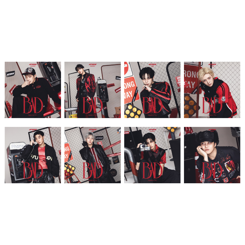 ATEEZ - BAD - 5th JP Single Album - Member Solo Edition - Main Image