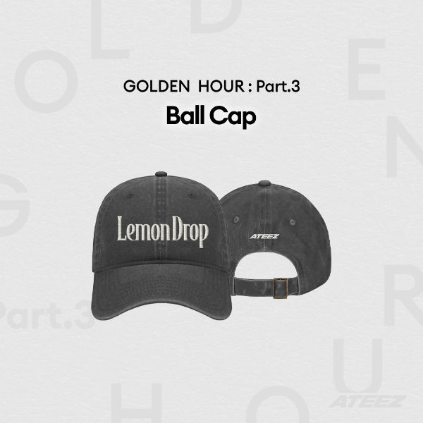 ATEEZ Ball Cap Golden Hour Part.3 Official MD - Main Image