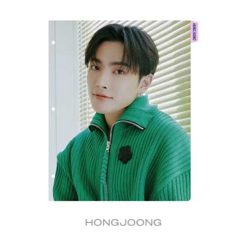 ATEEZ Binder Index ATINY ROOM ATINY 4th Anniversary Official MD - HONGJOONG Version