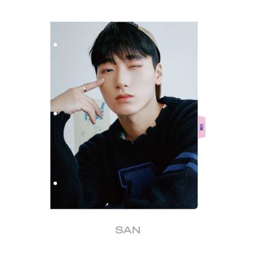 ATEEZ Binder Index ATINY ROOM ATINY 4th Anniversary Official MD - SAN Version