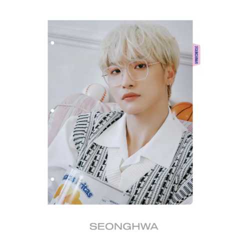 ATEEZ Binder Index ATINY ROOM ATINY 4th Anniversary Official MD - SEONGHWA Version