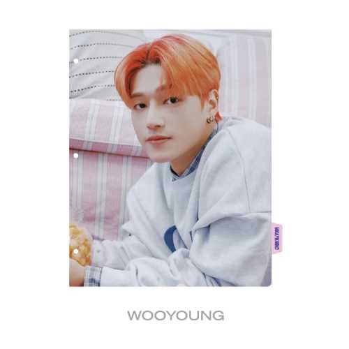 ATEEZ Binder Index ATINY ROOM ATINY 4th Anniversary Official MD - WOOYOUNG Version