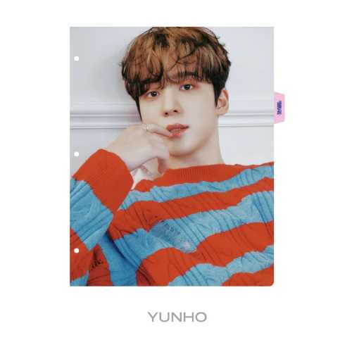 ATEEZ Binder Index ATINY ROOM ATINY 4th Anniversary Official MD - YUNHO Version