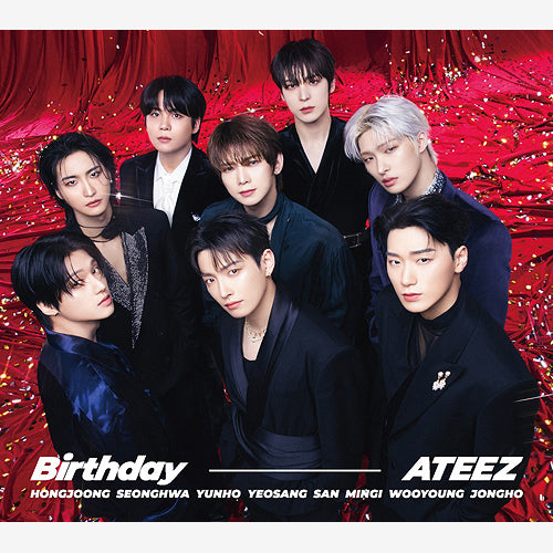 ATEEZ Birthday 4th JP Single Album - Limited Edition A main image