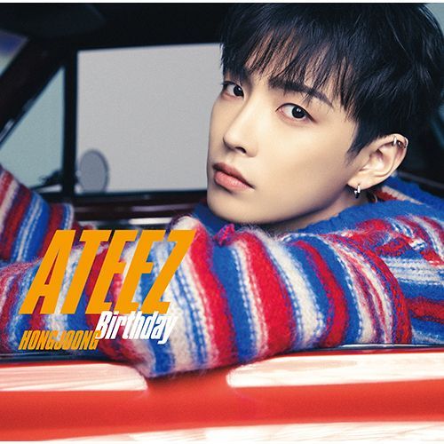 ATEEZ Birthday 4th JP Single Album - Member Solo Edition Hongjoong