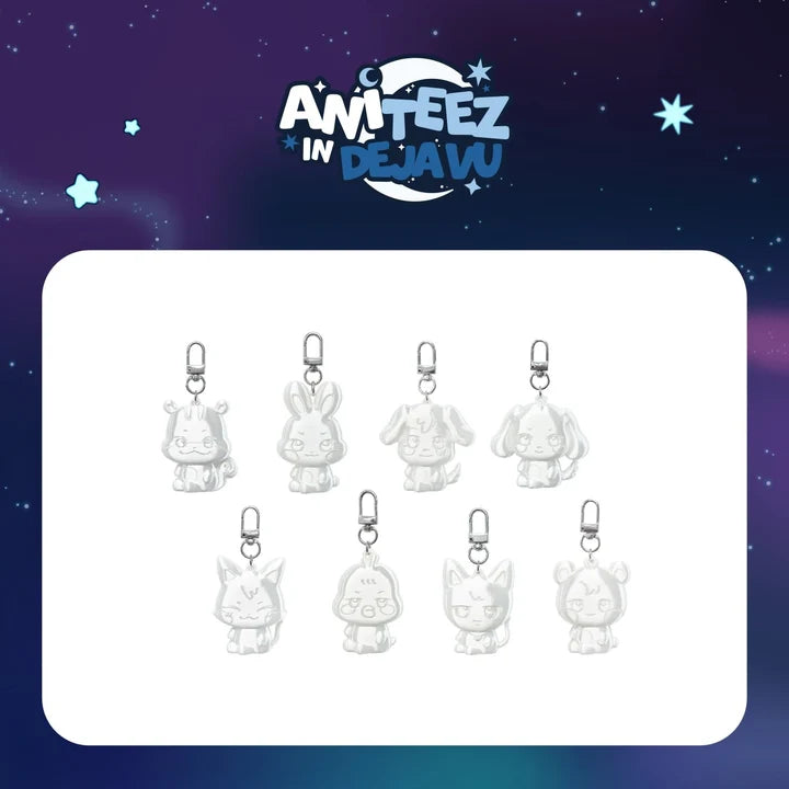 ATEEZ Can Opener Keyring ANITEEZ IN DEJAVU POP UP Official MD - main image