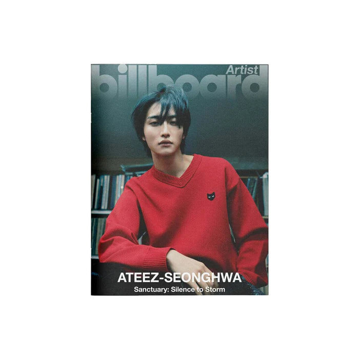K-POP+アジア ATEEZ - ATEEZ KBANG SAN photo rare magazine ATEEZ SAN Photocard KBANG Magazine Bonus Official Goods