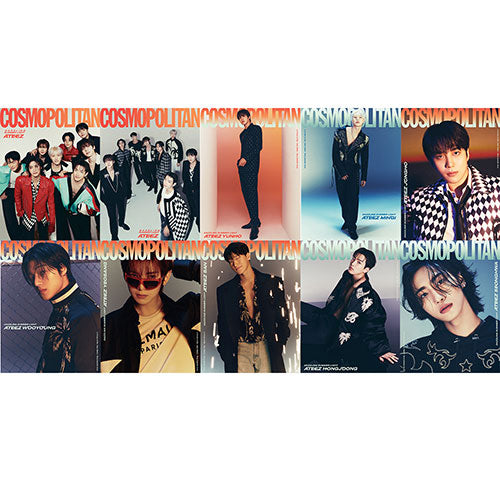 ATEEZ Cover COSMOPOLITAN July 2024 main image
