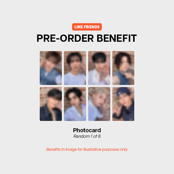 ATEEZ Golden Hour Part.3 Line Friends POBs