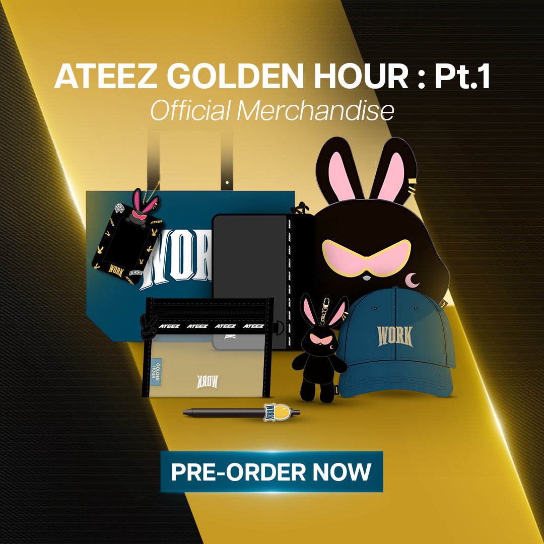 ATEEZ Golden Hour Part 1 Official MD Pre-Order Mobile Banner