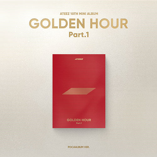 ATEEZ GOLDEN HOUR Part 1 10th Mini Album - POCA Version main image