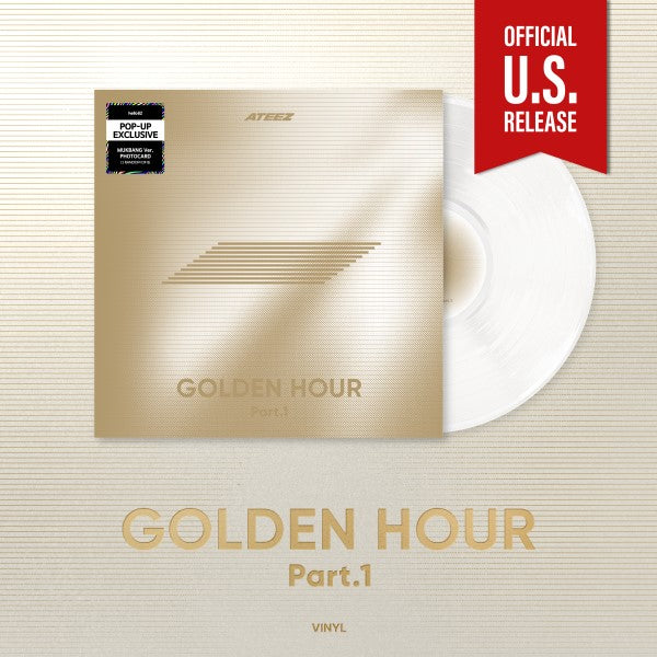 ATEEZ GOLDEN HOUR Part 1 10th Mini Album POP-UP Exclusive - Vinyl main image