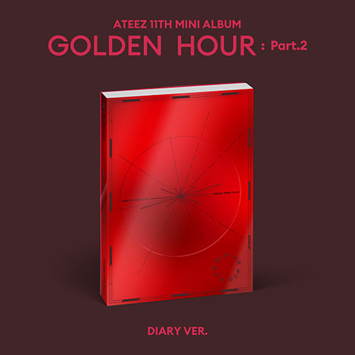 ATEEZ GOLDEN HOUR Part 2 11th Mini Album - DIARY version image