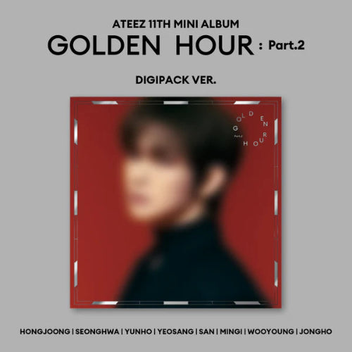 ATEEZ GOLDEN HOUR Part 2 11th Mini Album - Digipack Version- Yeosang Version