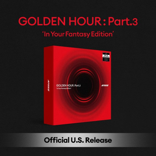ATEEZ GOLDEN HOUR Part 3 In Your Fantasy 12th Mini Album - POP-UP Exclusive Version main image